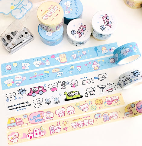Cute And Paper Tape To Seal/ PET Tape