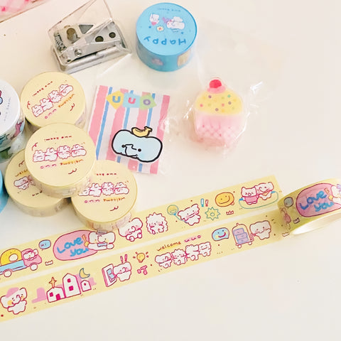 Cute And Paper Tape To Seal/ PET Tape