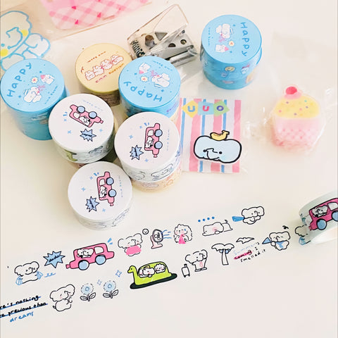 Cute And Paper Tape To Seal/ PET Tape