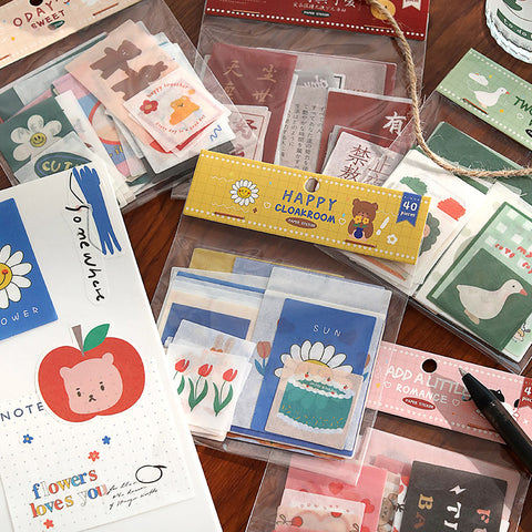 Good mood creative cute diary stickers/Washi
