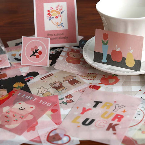Good mood creative cute diary stickers/Washi