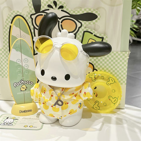 Kawaii Sanrioed Pochacco Bluetooth Wireless Speaker Cartoo